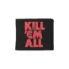 Kill Em All Blood Wallet Bi-Fold Wallet(Metallica Kill Em All Blood Wallet Bi Fold Wallet 429069) -ROCABILIA CLOTHING SALE 429069F