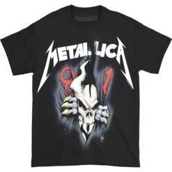 40th Anniversary Ripper Slim Fit T-shirt(Metallica 40th Anniversary Ripper Slim Fit T Shirt 430756)