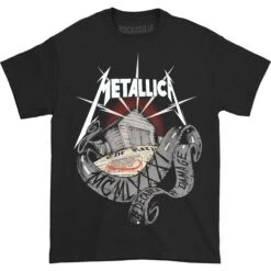 40th Anniversary Garage (Back Print) Slim Fit T-shirt(Metallica 40th Anniversary Garage Back Print Slim Fit T Shirt 430757)