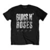 Paradise City Stars (Back Print) Slim Fit T-shirt(Guns N Roses Paradise City Stars Back Print Slim Fit T Shirt 430792) -ROCABILIA CLOTHING SALE 430792F