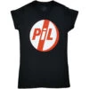 Logo Ladies T-Shirt Junior Top(Public Image Ltd Logo Ladies T Shirt Junior Top 430968)