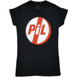 Logo Ladies T-Shirt Junior Top(Public Image Ltd Logo Ladies T Shirt Junior Top 430968)