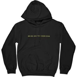 Spray Hex (Back Print) Hooded Sweatshirt(Bring Me The Horizon Spray Hex Back Print Hooded Sweatshirt 431046)