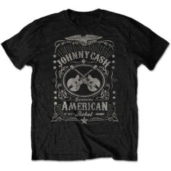 American Rebel Slim Fit T-shirt(Johnny Cash American Rebel Slim Fit T Shirt 431053)