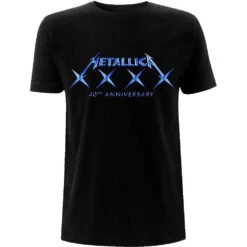 40 XXXX Slim Fit T-shirt(Metallica 40 Xxxx Slim Fit T Shirt 431074)