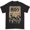 Concert Ticket Slim Fit T-shirt(Kiss Concert Ticket Slim Fit T Shirt 431320) -ROCABILIA CLOTHING SALE 431320F