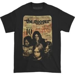 Concert Ticket Slim Fit T-shirt(Stooges Concert Ticket Slim Fit T Shirt 431402)