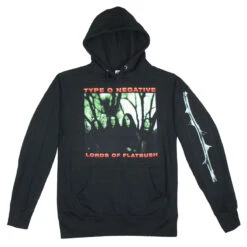 Lords Of Flatbush Pull Over Hooded Fleece Hooded Sweatshirt(Type O Negative Lords Of Flatbush Pull Over Hooded Fleece Hooded Sweatshirt 431831)
