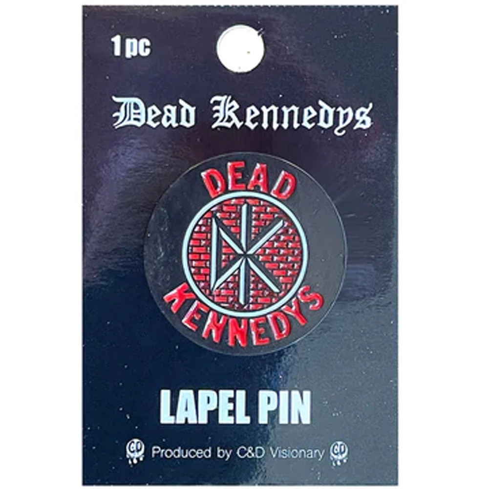 Brick Logo Pewter Pin Badge(Dead Kennedys Brick Logo Pewter Pin Badge 432848) 3 Brick Logo Pewter Pin Badge(Dead Kennedys Brick Logo Pewter Pin Badge 432848)
