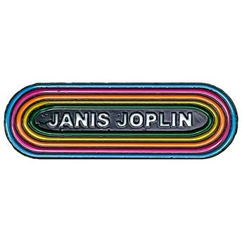 KMET Pewter Pin Badge(Janis Joplin Kmet Pewter Pin Badge 433005) 4 KMET Pewter Pin Badge(Janis Joplin Kmet Pewter Pin Badge 433005) - Image 2