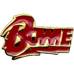 Bolt Logo Pewter Pin Badge(David Bowie Bolt Logo Pewter Pin Badge 433153)
