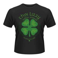 Four Leaf Clover T-shirt(Thin Lizzy Four Leaf Clover T Shirt 433876)