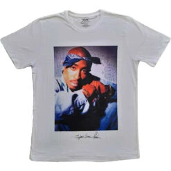 Blue Bandana T-shirt(Tupac Blue Bandana T Shirt 434433)