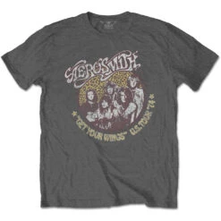 Cheetah Print T-shirt(Aerosmith Cheetah Print T Shirt 434492)