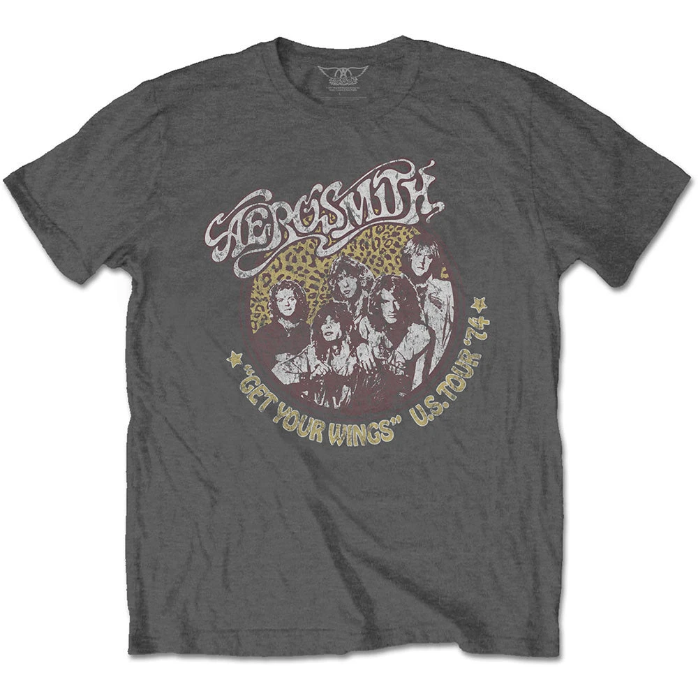 Cheetah Print T-shirt(Aerosmith Cheetah Print T Shirt 434492) 3 Cheetah Print T-shirt(Aerosmith Cheetah Print T Shirt 434492)