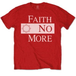 Classic New Logo Star T-shirt(Faith No More Classic New Logo Star T Shirt 435005)