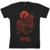 Serpent Moon T-shirt(Gojira Serpent Moon T Shirt 435061) -ROCABILIA CLOTHING SALE 435061F
