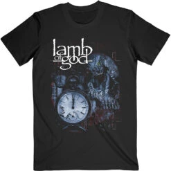 Circuitry Skull Recolour T-shirt(Lamb Of God Circuitry Skull Recolour T Shirt 435261)