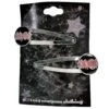 AC/DC Hair Clips Hair Accessory(Ac Dc Hair Clips Hair Accessory 436258) -ROCABILIA CLOTHING SALE 436258F