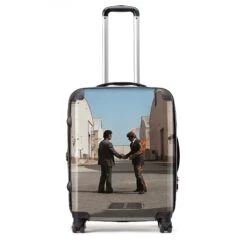 Wish You Were Here Large Suitcase Backpacks & Bags(Pink Floyd Wish You Were Here Large Suitcase Backpacks Bags 436432)