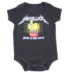 Metal Up Your Booty Onesie One Piece Infant Crawler Bodysuit(Metallica Metal Up Your Booty Onesie One Piece Infant Crawler Bodysuit 436439)