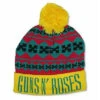 Holiday Green Knit Beanie Beanie(Guns N Roses Holiday Green Knit Beanie Beanie 437104) -ROCABILIA CLOTHING SALE 437104F