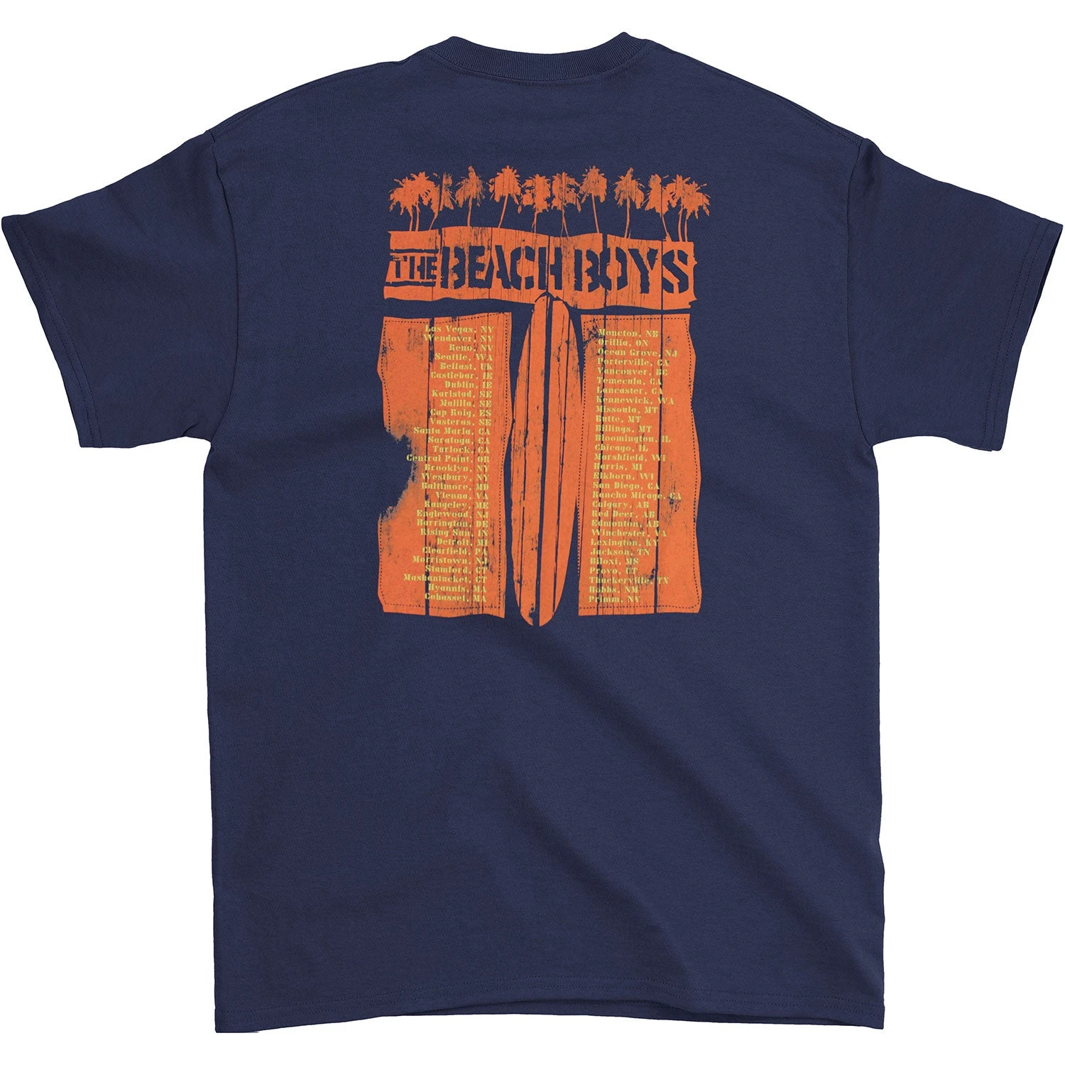 Night Beach Tour Ft Pierce FL - Mashantucket CT T-shirt(Beach Boys Night Beach Tour Ft Pierce Fl Mashantucket Ct T Shirt 437192) 4 Night Beach Tour Ft Pierce FL - Mashantucket CT T-shirt(Beach Boys Night Beach Tour Ft Pierce Fl Mashantucket Ct T Shirt 437192) - Image 2