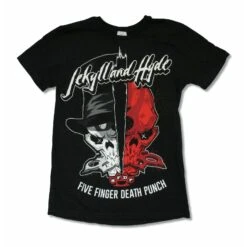 Jekyll & Hyde T-shirt(Five Finger Death Punch Jekyll Hyde T Shirt 437229)