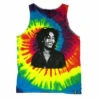 Bust Image Tie Dye Tank Top Mens Tank(Bob Marley Bust Image Tie Dye Tank Top Mens Tank 437322) 1 Bust Image Tie Dye Tank Top Mens Tank(Bob Marley Bust Image Tie Dye Tank Top Mens Tank 437322) -ROCABILIA CLOTHING SALE 437322F