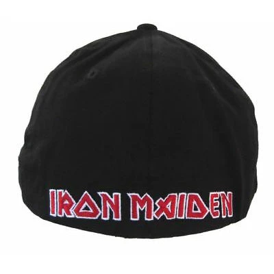 Embroidered Maiden England Fitted Baseball Cap Baseball Cap(Iron Maiden Embroidered Maiden England Fitted Baseball Cap Baseball Cap 437533) 4 Embroidered Maiden England Fitted Baseball Cap Baseball Cap(Iron Maiden Embroidered Maiden England Fitted Baseball Cap Baseball Cap 437533) - Image 2