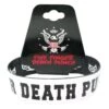 Reversible Black & White Wristband Rubber Bracelet(Five Finger Death Punch Reversible Black White Wristband Rubber Bracelet 438397)