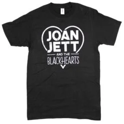 Black Hearts Slim Fit T-shirt(Joan Jett Black Hearts Slim Fit T Shirt 438561)