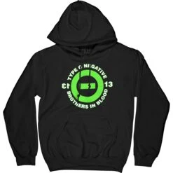 Blood 13 Pull Over Hooded Fleece Hooded Sweatshirt(Type O Negative Blood 13 Pull Over Hooded Fleece Hooded Sweatshirt 438591)