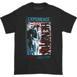 Experience 2010 Tribute Tour T-shirt(Jimi Hendrix Experience 2010 Tribute Tour T Shirt 438705)