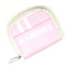 White On Pink Presidential Seal Logo Girls Wallet(Ramones White On Pink Presidential Seal Logo Girls Wallet 439178) -ROCABILIA CLOTHING SALE 439178F