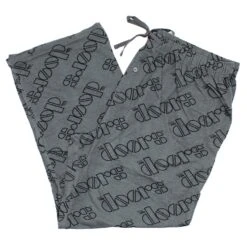 Logos All Over Print Pajama Pants Lounge Pants(Doors Logos All Over Print Pajama Pants Lounge Pants 439200)