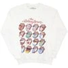 Multi Lips Crew Neck Fleece Sweatshirt(Rolling Stones Multi Lips Crew Neck Fleece Sweatshirt 439206) 1 Multi Lips Crew Neck Fleece Sweatshirt(Rolling Stones Multi Lips Crew Neck Fleece Sweatshirt 439206) -ROCABILIA CLOTHING SALE 439206F