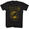 AC/DC Monochrome Ftatr T-shirt(Ac Dc Ac Dc Monochrome Ftatr T Shirt 439276) -ROCABILIA CLOTHING SALE 439276F