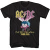 AC/DC Large Fly T-shirt(Ac Dc Ac Dc Large Fly T Shirt 439283) -ROCABILIA CLOTHING SALE 439283F