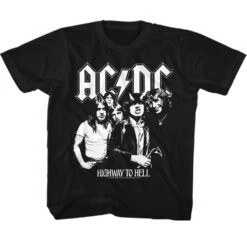 AC/DC Bw Highway Photo Kids Childrens T-shirt(Ac Dc Ac Dc Bw Highway Photo Kids Childrens T Shirt 439287)