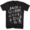 Alice Cooper Collage T-shirt(Alice Cooper Alice Cooper Collage T Shirt 439305)