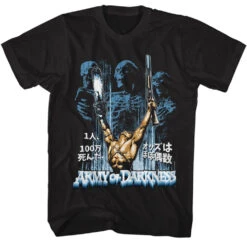 Army Of Darkness 1 Man Kanji T-shirt(Army Of Darkness Army Of Darkness 1 Man Kanji T Shirt 439380)