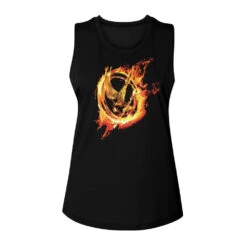 Hunger Games Pin Womens Tank(Hunger Games Hunger Games Pin Womens Tank 439762)