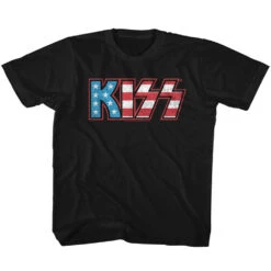 Flag Kiss Youth T-shirt(Kiss Flag Kiss Youth T Shirt 439930)