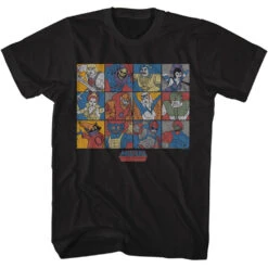 Character Blocks T-shirt(Masters Of The Universe Character Blocks T Shirt 440039)