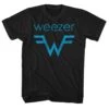 Blu Logo And Lyrics T-shirt(Weezer Blu Logo And Lyrics T Shirt 440472)