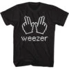 Cursor W And Logo T-shirt(Weezer Cursor W And Logo T Shirt 440473) -ROCABILIA CLOTHING SALE 440473F