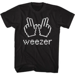 Cursor W And Logo T-shirt(Weezer Cursor W And Logo T Shirt 440473)