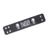 Embroidered Logo Between Skulls Wristband(Killswitch Engage Embroidered Logo Between Skulls Wristband 440650)