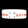 Steel City Rubber Bracelet(Bring Me The Horizon Steel City Rubber Bracelet 440736) -ROCABILIA CLOTHING SALE 440736F